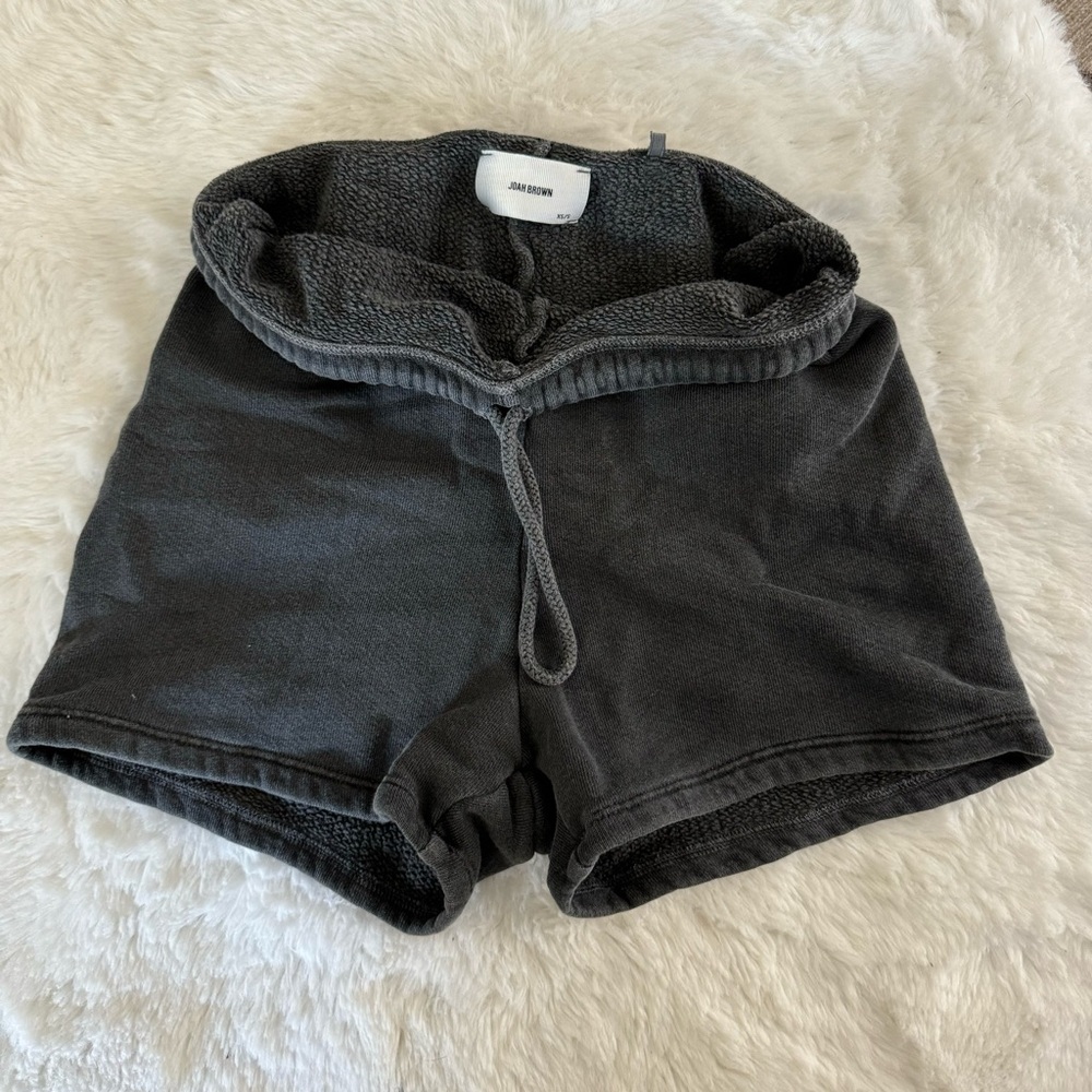 Joah Brown fitted sweat shorts